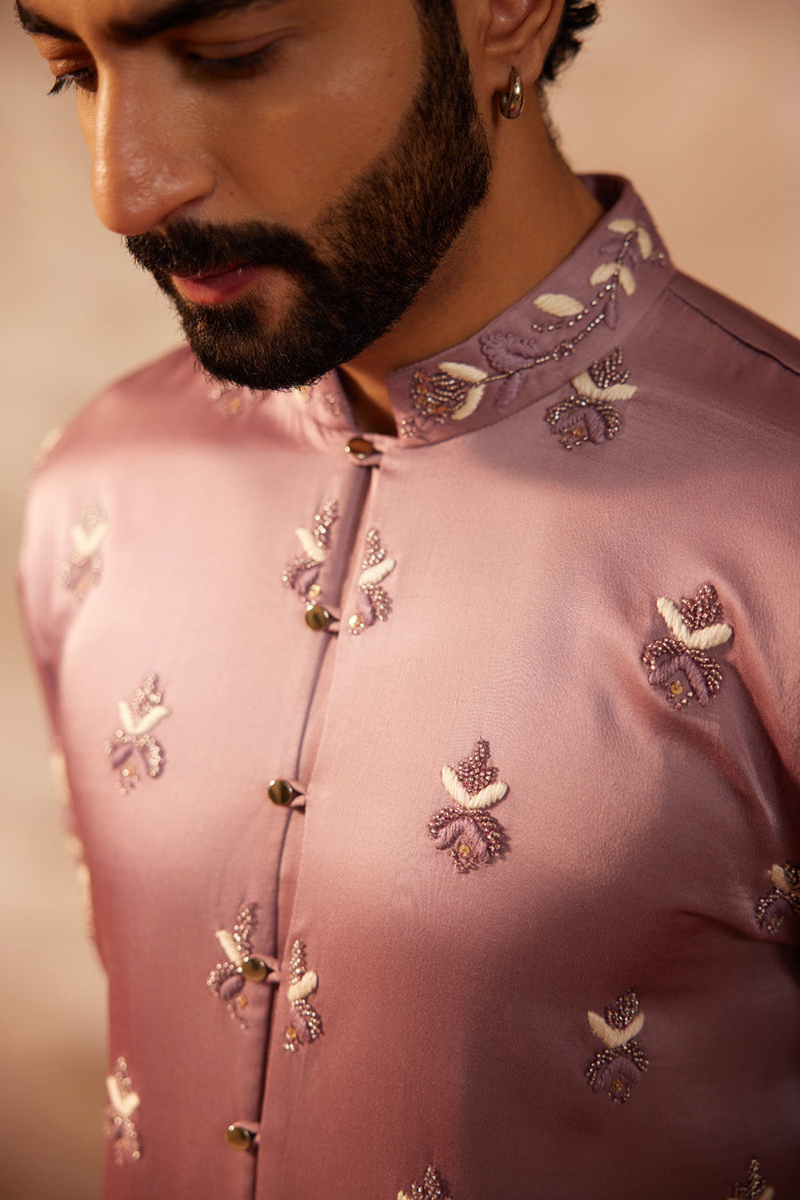 Shubh Lilac Kurta Set