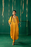 Yellow Phiran With Salwar Set