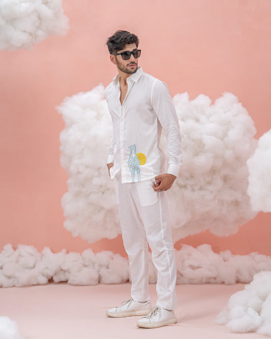 Giraffe Geography Shirt