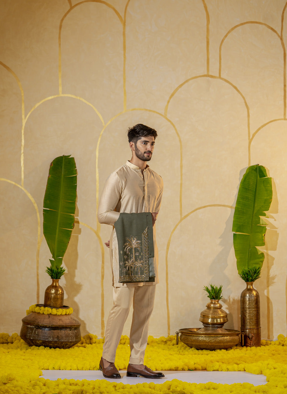 Gold kurta set