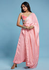 Leheriya Pre-draped Saree Set