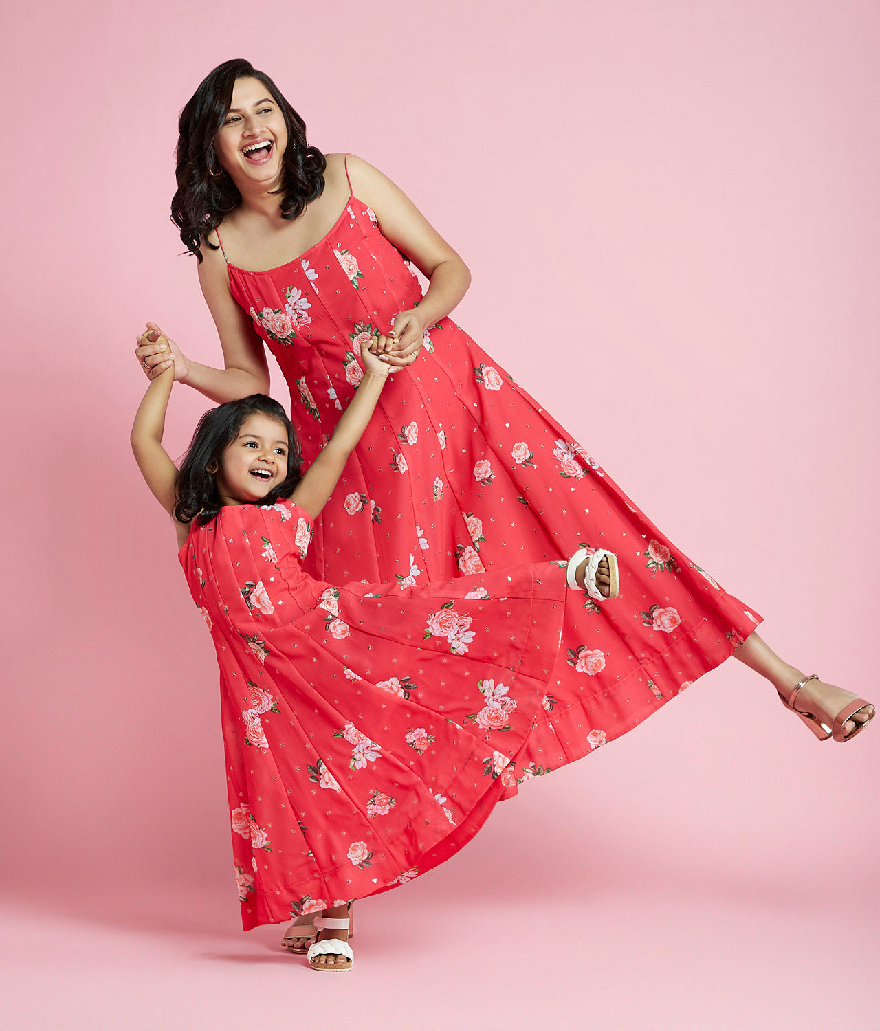 Mom Rose Kurta Dress