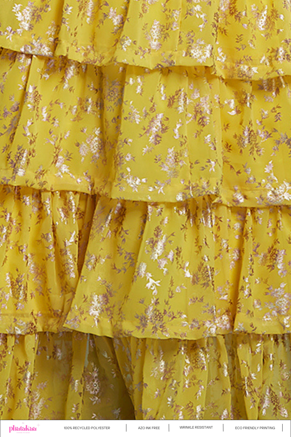 Yellow Backless Lehenga Set