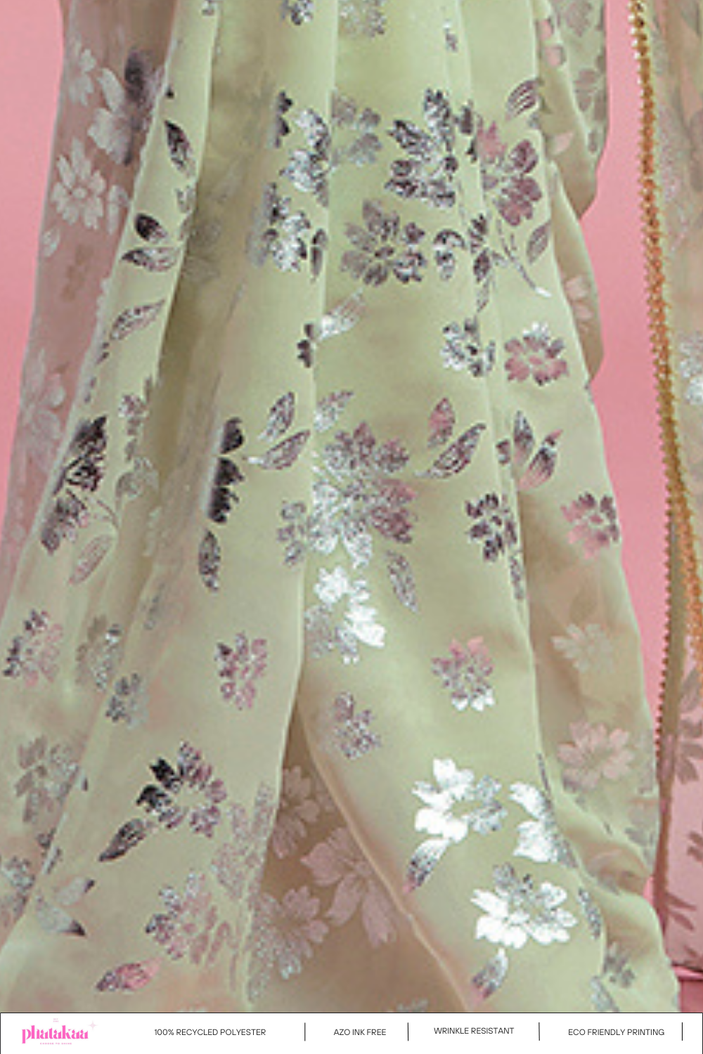 Pista Barfi Saree