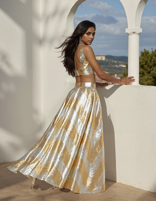 Samaira Gota Lehenga Set