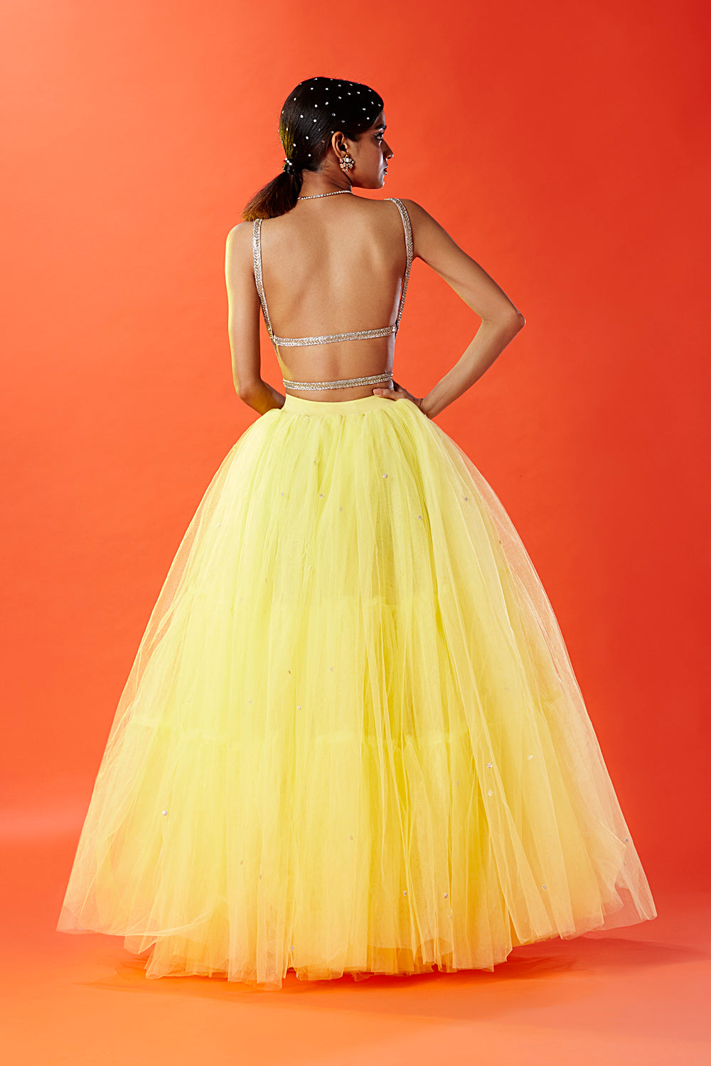 Kaira Tulle Lehenga Lehenga