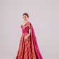 Tangy Sunset Lehenga