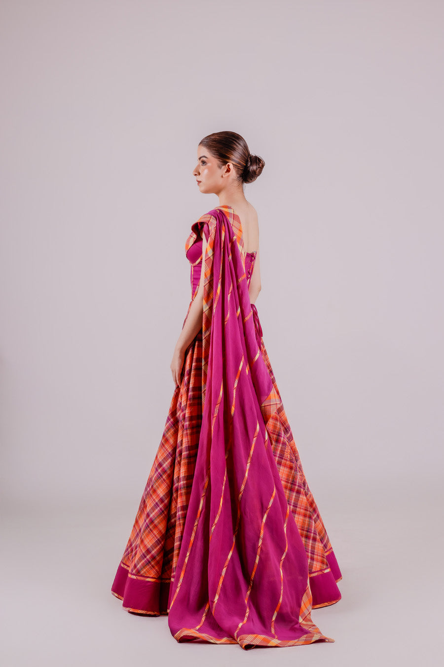 Tangy Sunset Lehenga