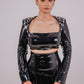 Crystal Storm Latex Co-ord