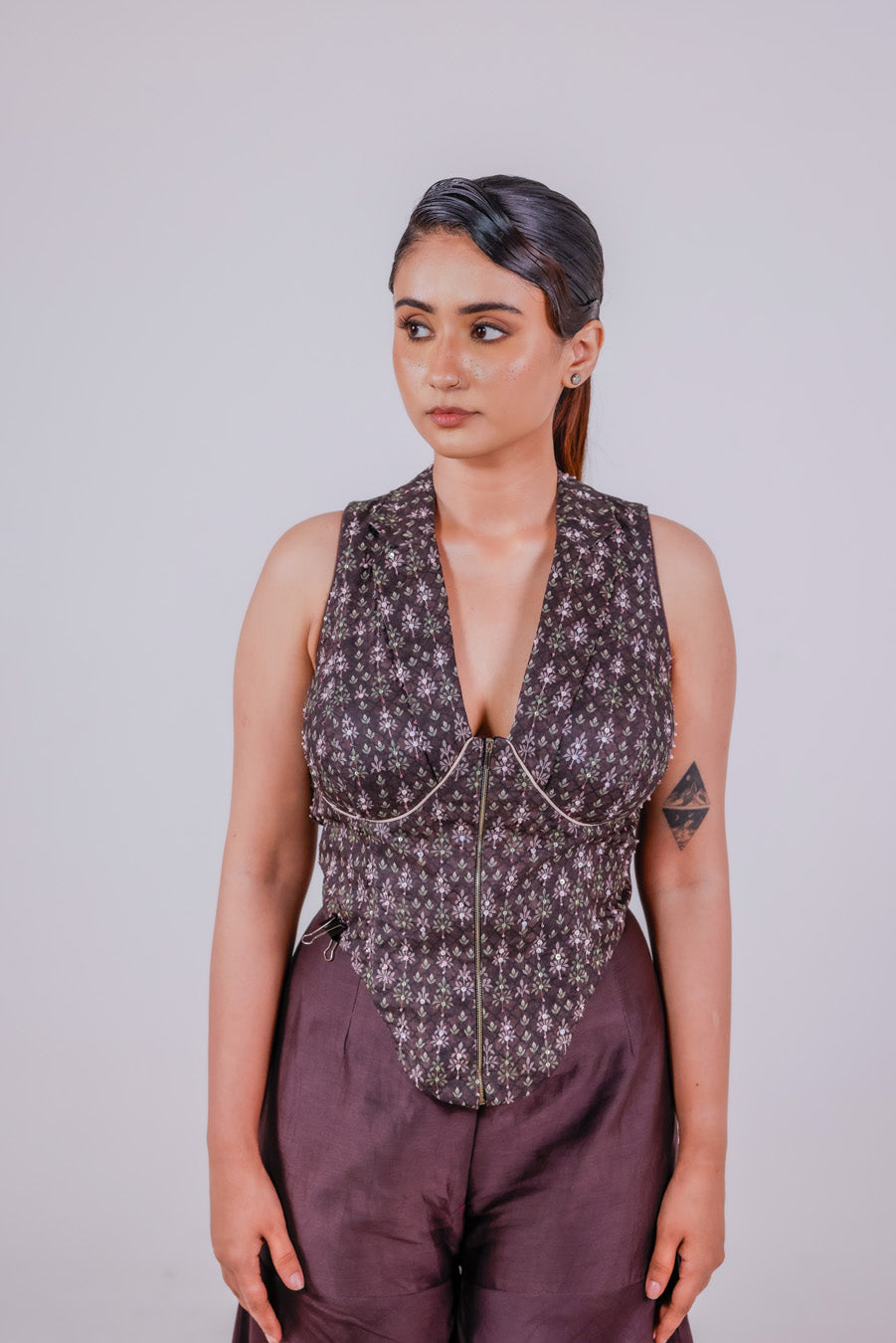 Print Riot Blazer Set