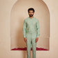 Yuvaan Cyan Short Kurta Set