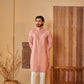 Manan Baby Pink Kurta Set