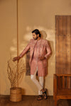 Manohar Baby Pink Indo Western Set