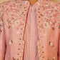 Manohar Baby Pink Indo Western Set