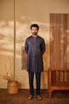 Sahadev Midnight Blue Kurta Set