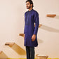 Gyanav Midnight Blue kurta Set