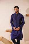 Gaurish Midnight Blue Waistcoat Set