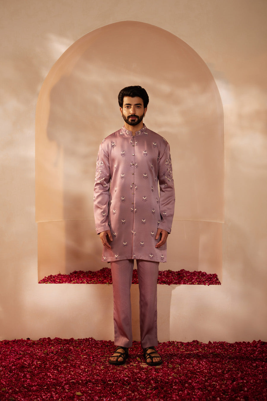 Shubh Lilac Kurta Set