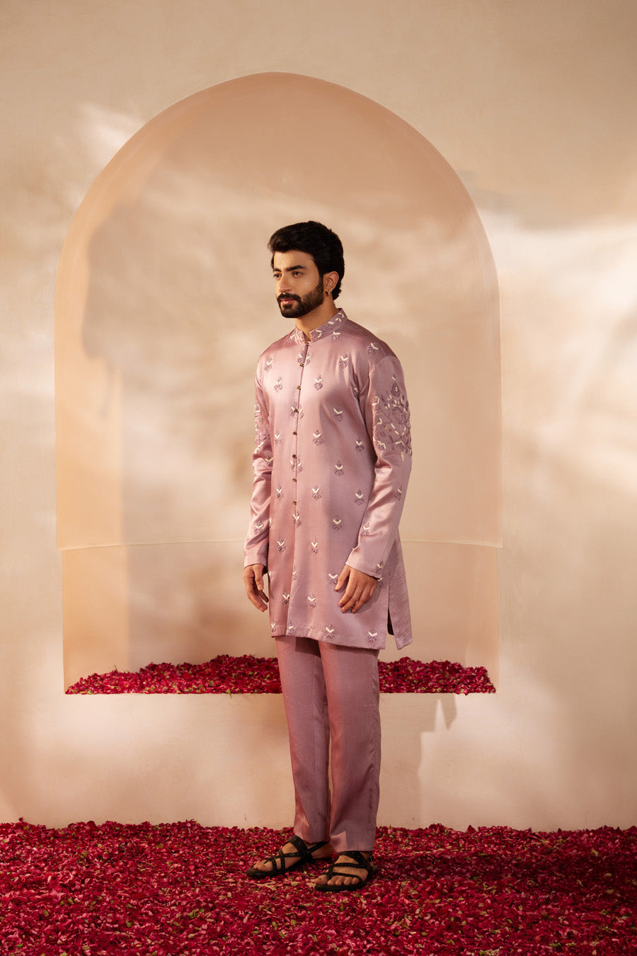 Shubh Lilac Kurta Set