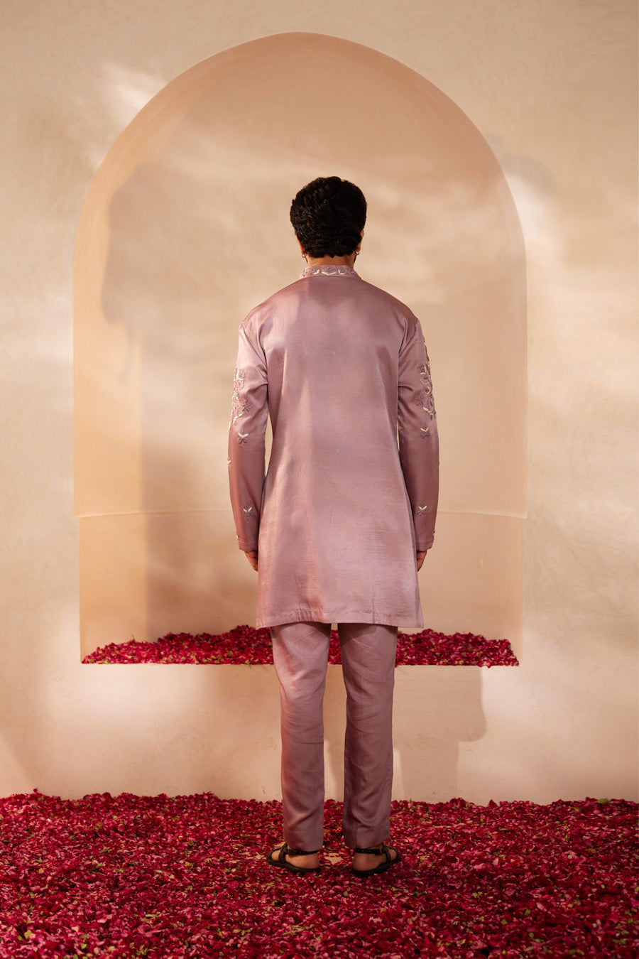 Shubh Lilac Kurta Set