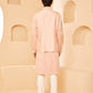 Devansh Soft Pink Waistcoat Set