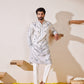Animesh Grey Ombre Kurta Set