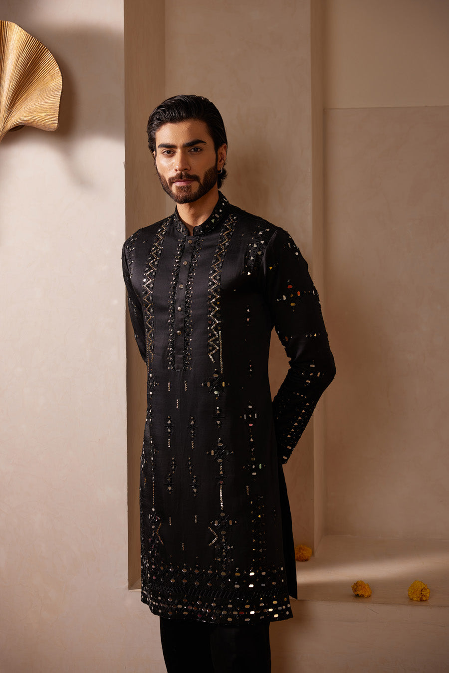 Kalp Black Kurta Set