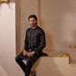 Kalp Black Kurta Set