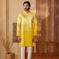 Kagani Yellow Ombre Kurta Set