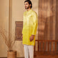 Kagani Yellow Ombre Kurta Set