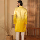 Kagani Yellow Ombre Kurta Set