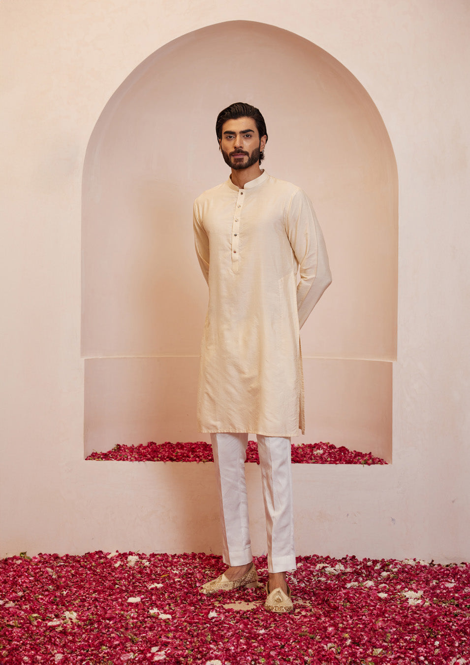 Naren Ivory Kurta Set