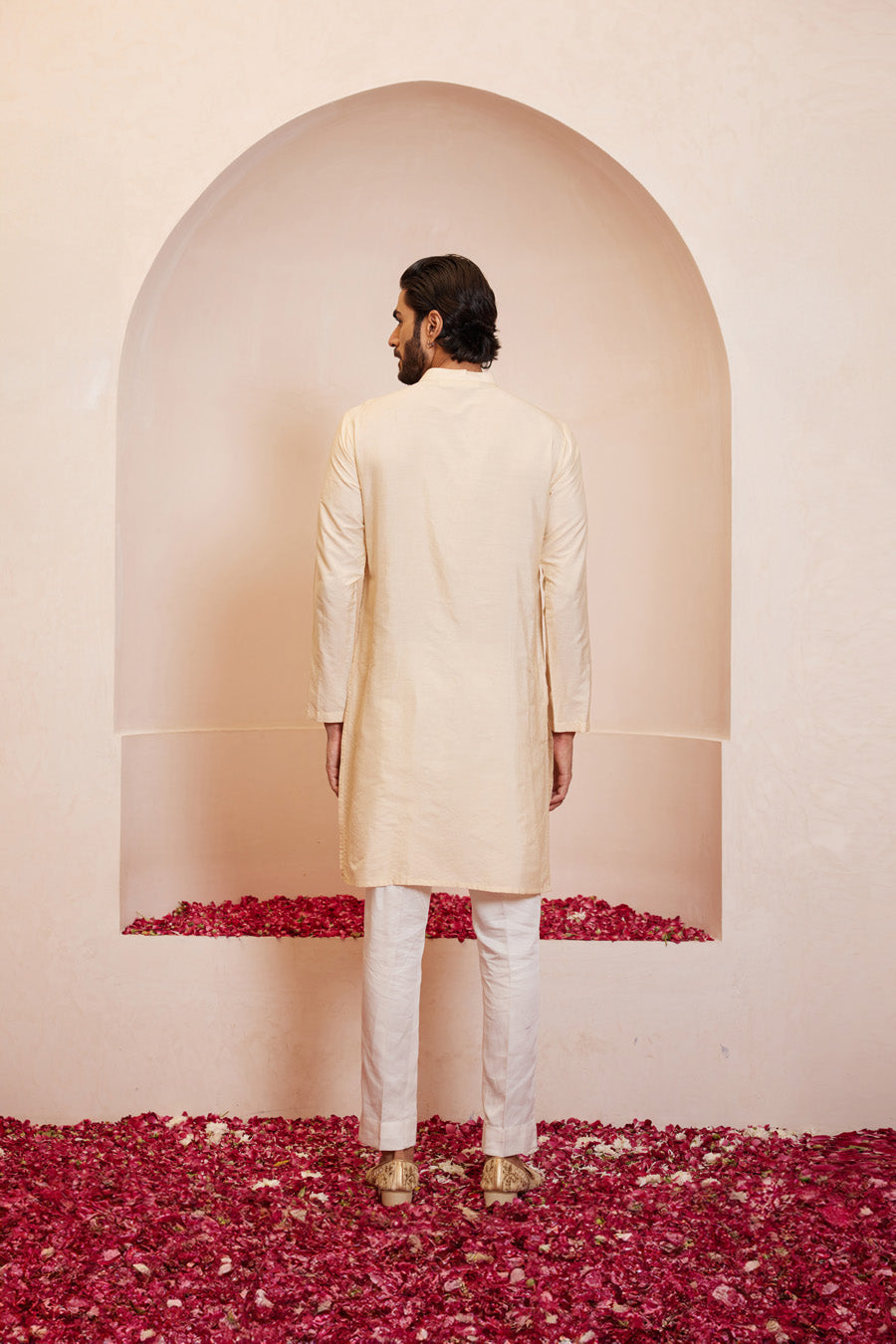 Naren Ivory Kurta Set