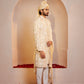 Narottam Ivory Sherwani Set
