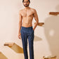 Midnight Blue Staight Narrow Fit Pant
