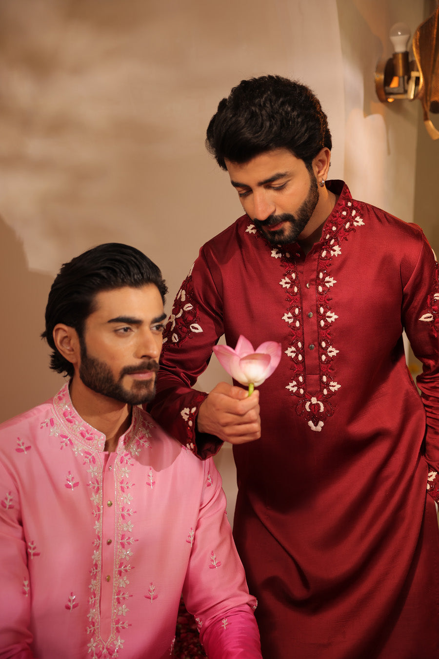 Abhyuday Maroon Kurta Set