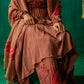Brown Suit With Salwar Set With Dupatta