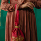 Brown Suit With Salwar Set With Dupatta