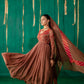 Brown Suit With Salwar Set With Dupatta