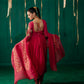 Hot Pink Suit With Salwar Set With Dupatta
