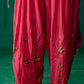 Hot Pink Suit With Salwar Set With Dupatta