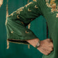 Green Staright Kurta With Gharara And Dupatta