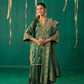 Green Straight Kurta With Staright Pants