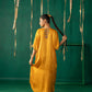 Yellow Phiran With Salwar Set