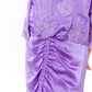 Purple coat witn inner and skirt
