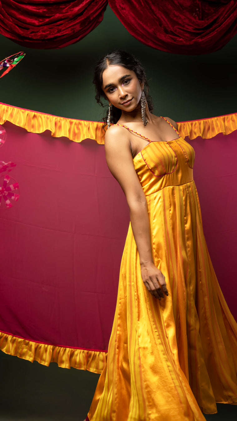 Merry go around Anarkali set