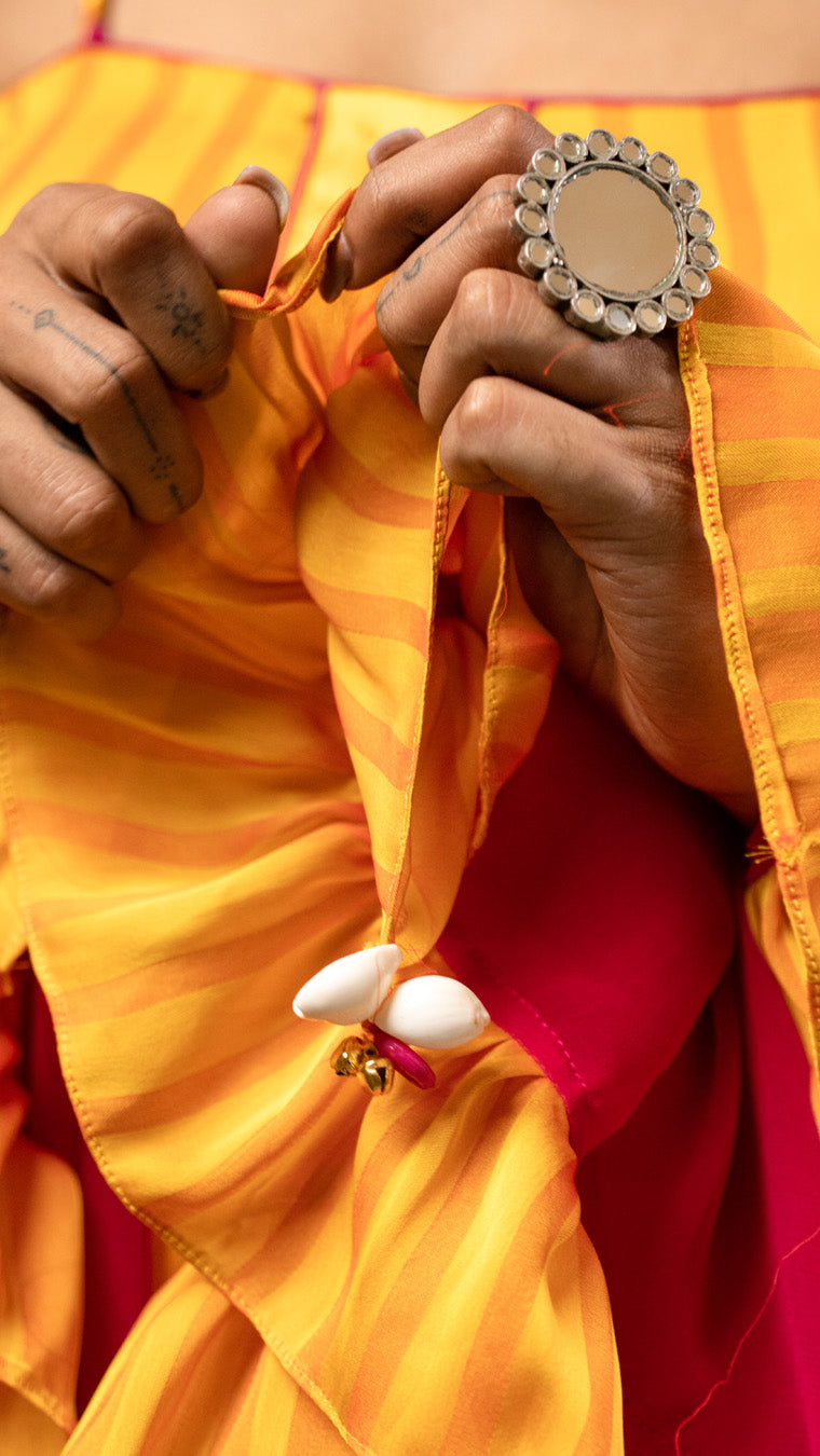 Merry go around Anarkali set