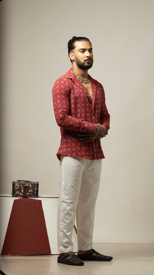 Phuljhari shirt set
