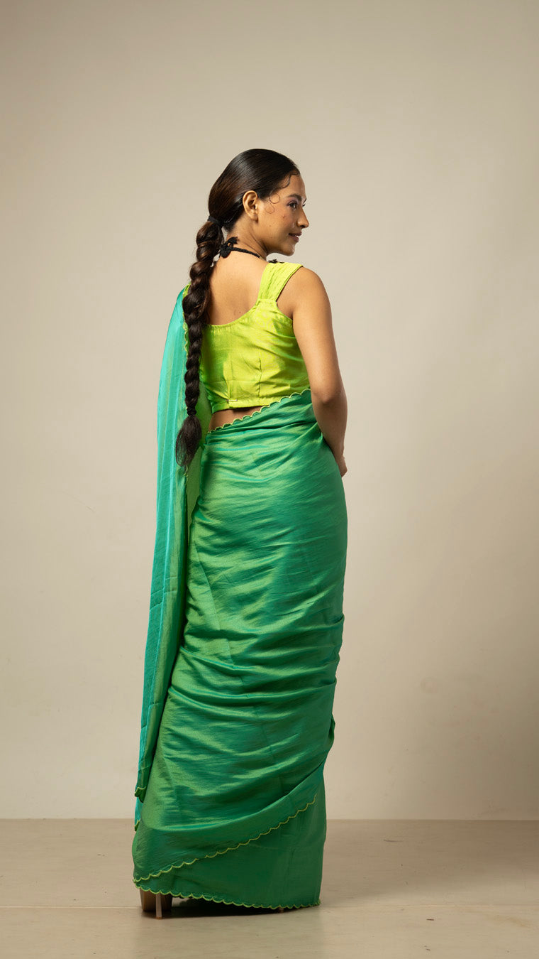 Mango Bite saree set