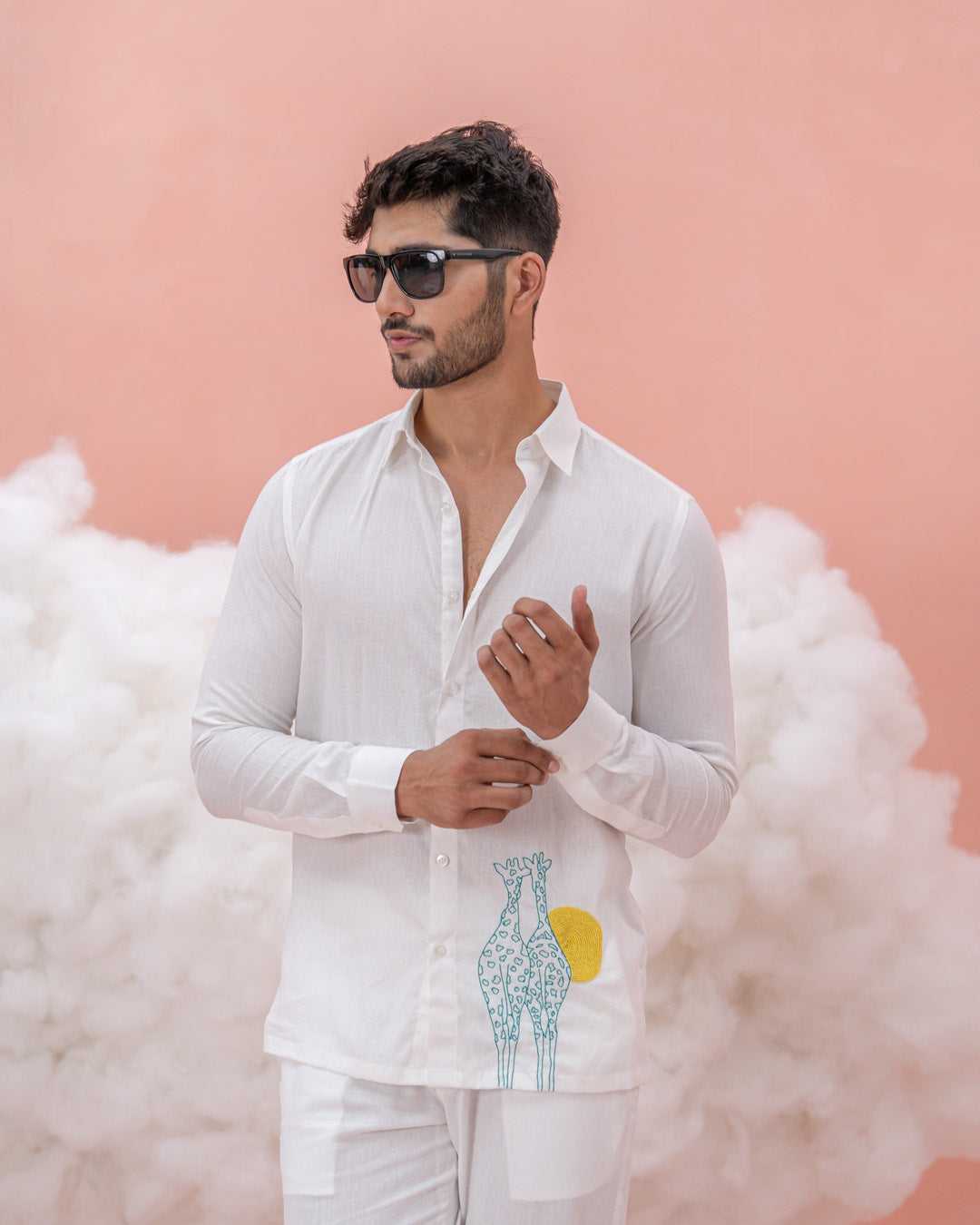 Giraffe Geography Shirt